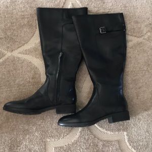 Sam Edelman Black Riding Boots